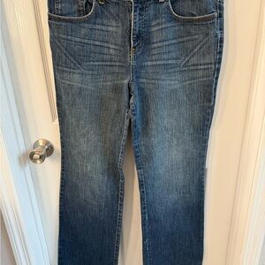 New York & Company Blue Boot Cut Leg Jeans. Good condition